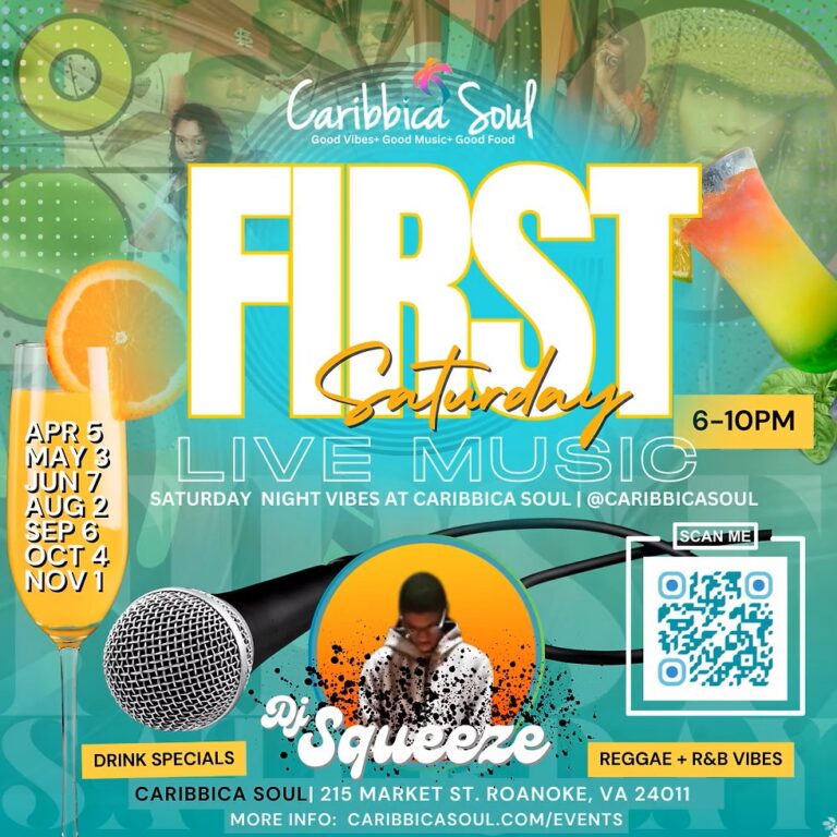 First Saturday Vibes at Caribbica Soul