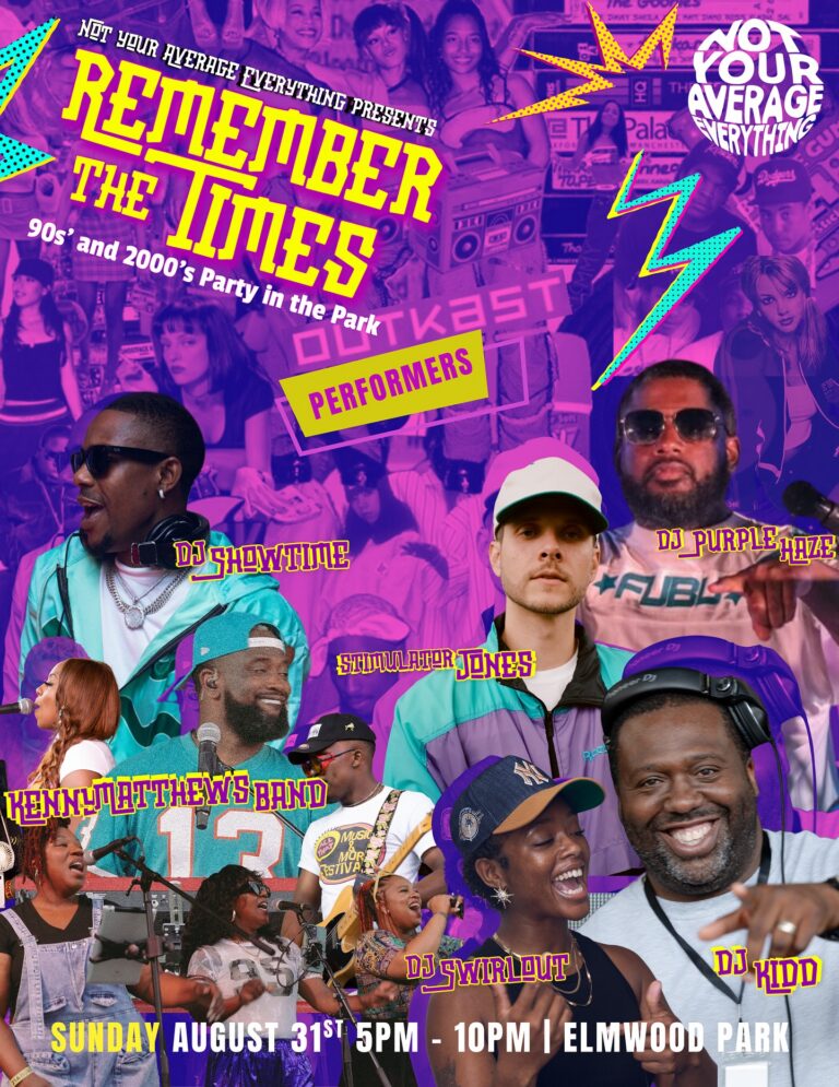 Remember The Times (1990s and 2000s) Party in the Park